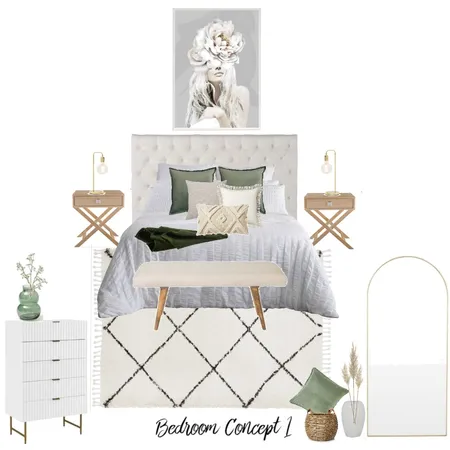 Bedroom Concept 1 Interior Design Mood Board by Juliebeki on Style Sourcebook