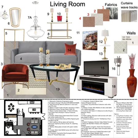 living Interior Design Mood Board by Dyassa on Style Sourcebook