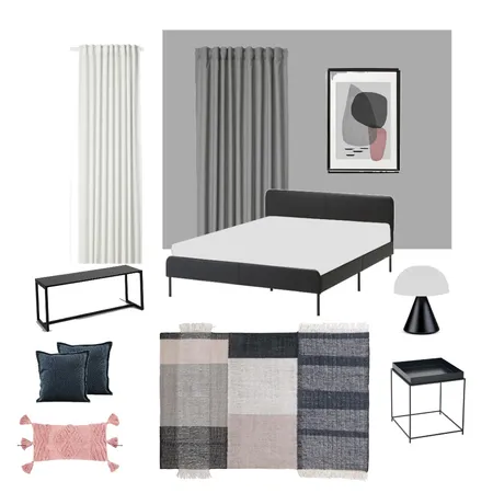 BEDROOM SIGI Interior Design Mood Board by Efrat akerman designer on Style Sourcebook