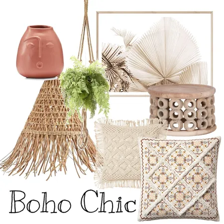 boho moodboard Interior Design Mood Board by evasaunders on Style Sourcebook