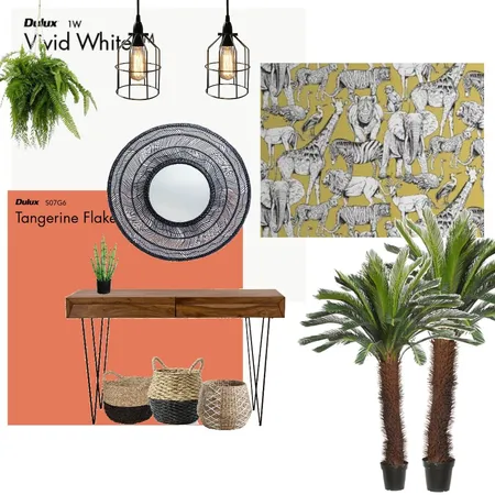 Jungle Hallway Interior Design Mood Board by HGInteriorDesign on Style Sourcebook