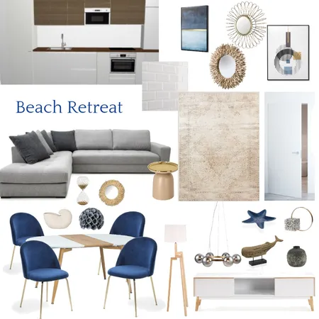 Beach Retreat - Aura Interior Design Mood Board by Designful.ro on Style Sourcebook