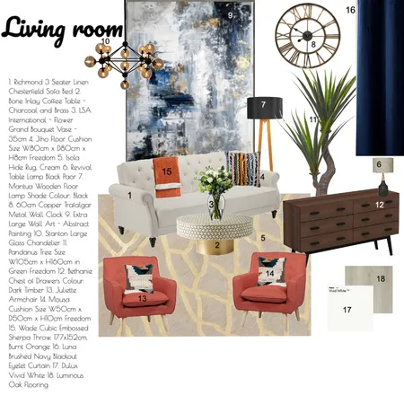 Living Room Interior Design Mood Board by silver_hazel on Style Sourcebook