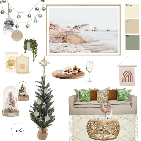 Coastal Christmas Interior Design Mood Board by Shannah Lea Interiors on Style Sourcebook