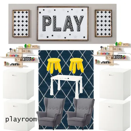 zahida/jakeplayroom Interior Design Mood Board by RoseTheory on Style Sourcebook