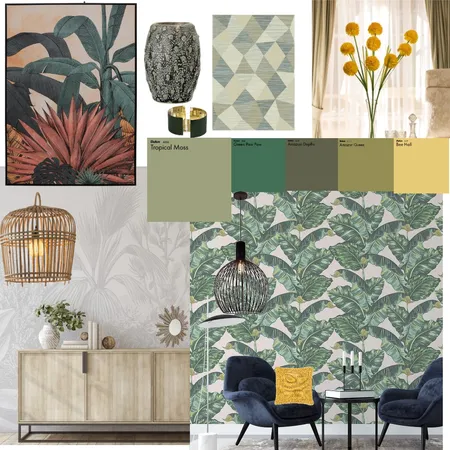 Tropical Interior Design Mood Board by Menes897 on Style Sourcebook