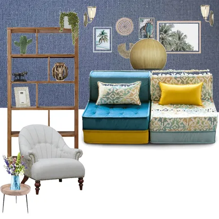 Eclectic living room Interior Design Mood Board by orlybessudo on Style Sourcebook