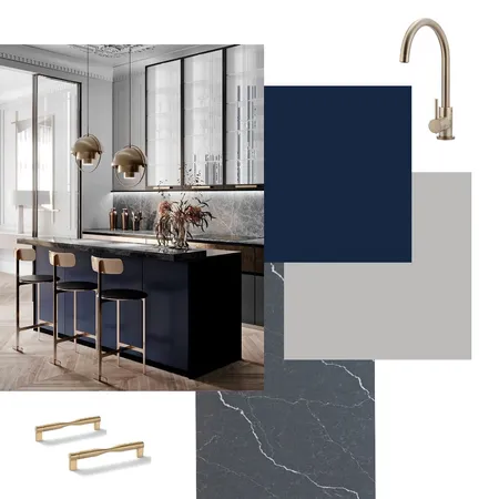 Blue Interior Design Mood Board by Olga_Skryleva on Style Sourcebook