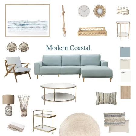 Modern Coastal Interior Design Mood Board by et1234567 on Style Sourcebook