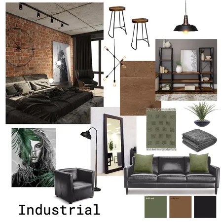 Industrial Interior Design Mood Board by cynthmrtnz on Style Sourcebook