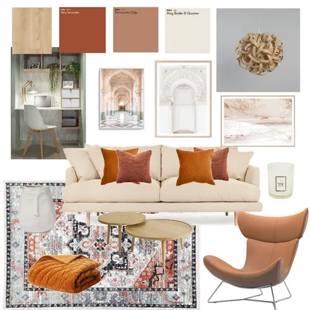 study Interior Design Mood Board by N.B design on Style Sourcebook