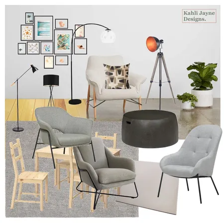 Industrial Scandi Living Interior Design Mood Board by Kahli Jayne Designs on Style Sourcebook