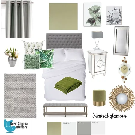 Neutral Glamour Interior Design Mood Board by Nozie on Style Sourcebook