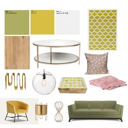 mid-century modern Interior Design Mood Board by nicapergis on Style Sourcebook