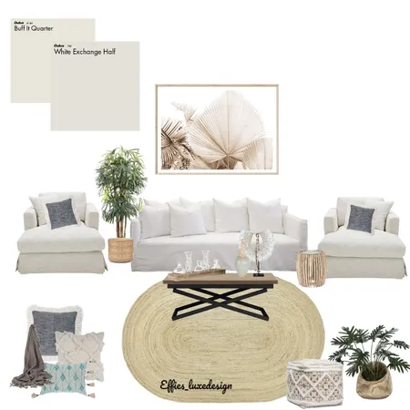 relaxed boho hamptons Interior Design Mood Board by Effies_luxedesign on Style Sourcebook