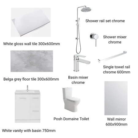 Basic Bathroom Package 2 Interior Design Mood Board by Hilite Bathrooms on Style Sourcebook