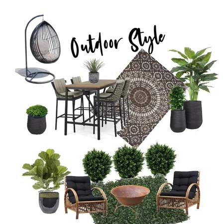 Outdoor Style Interior Design Mood Board by Johnna Ehmke on Style Sourcebook