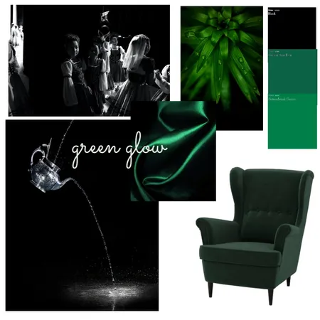 Green glow Interior Design Mood Board by Roshini on Style Sourcebook