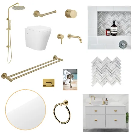 Ensuite Bathroom Interior Design Mood Board by Rupdawg on Style Sourcebook