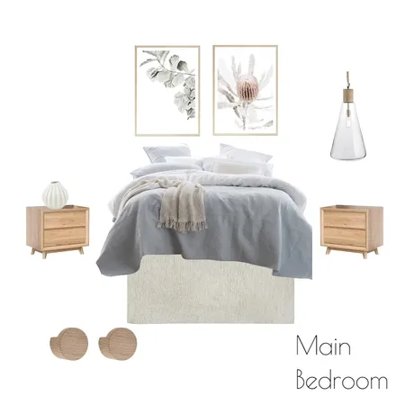 Main Bedroom Interior Design Mood Board by RBurling on Style Sourcebook