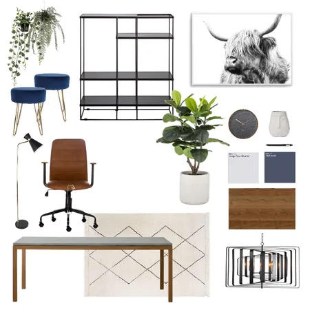 Office Interior Design Mood Board by Monika on Style Sourcebook