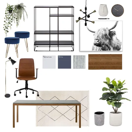 Office Interior Design Mood Board by Monika on Style Sourcebook