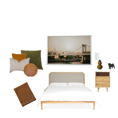 random bedroom Interior Design Mood Board by tahlia m on Style Sourcebook