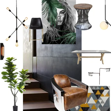 Contemporary Industrial Interior Design Mood Board by crystalinteriordesigns on Style Sourcebook