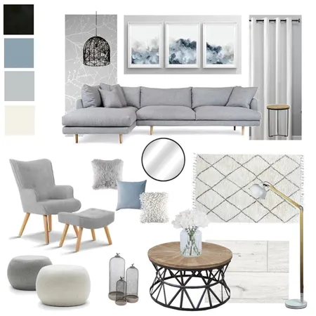 Modern Coastal Interior Design Mood Board by irishcolipano on Style Sourcebook