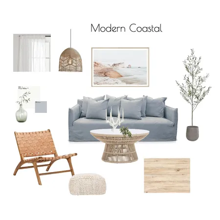 Modern Coastal Interior Design Mood Board by Naphtali on Style Sourcebook