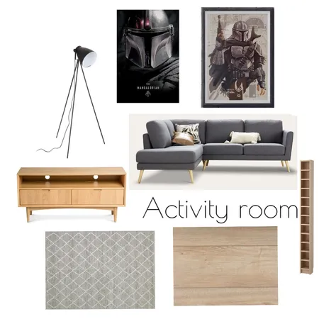 Activity Room Interior Design Mood Board by ilovestyle on Style Sourcebook