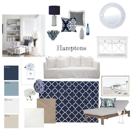 Hamptons Interior Design Mood Board by MeMu Interiors & Decor on Style Sourcebook