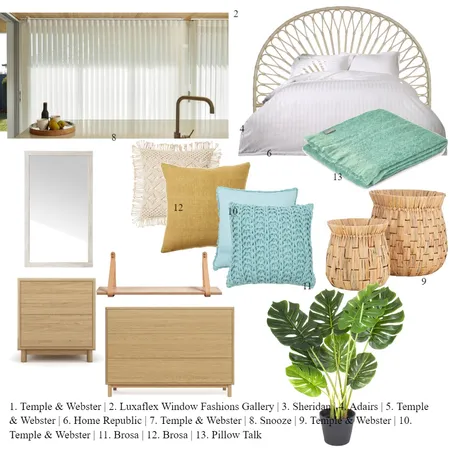 Master Bedroom Interior Design Mood Board by nbucker1 on Style Sourcebook