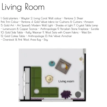 Living Rm. 2 Interior Design Mood Board by jazzdavis on Style Sourcebook