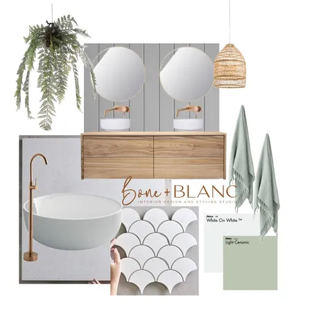 Coastal 3 Interior Design Mood Board by bone + blanc interior design studio on Style Sourcebook