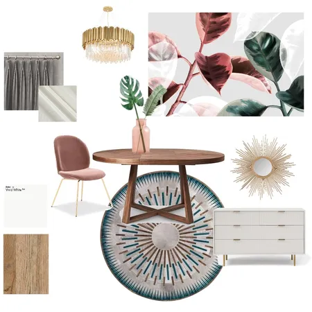 Dining Room Interior Design Mood Board by Khanyisa.Miya on Style Sourcebook