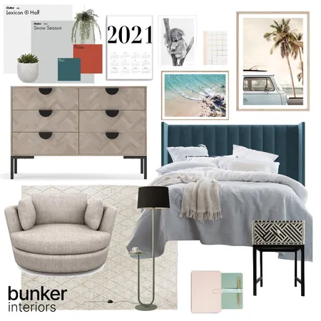 Ramona Room Interior Design Mood Board by Bunker Interiors on Style Sourcebook