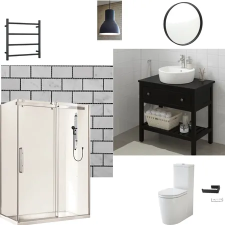 Studio bathroom Interior Design Mood Board by ktjambo@gmail.com on Style Sourcebook