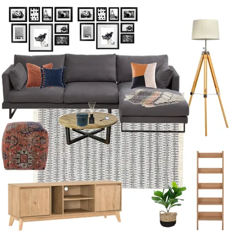 TV Room Interior Design Mood Board by Karen Noble on Style Sourcebook