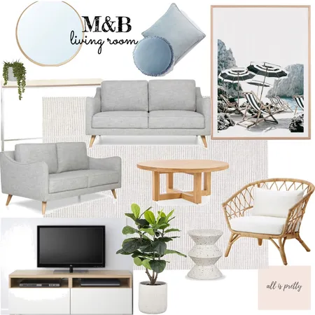 M&B living room Interior Design Mood Board by Kristina on Style Sourcebook