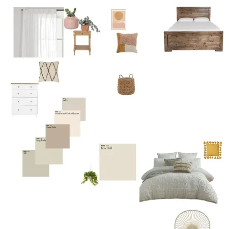Bohemian Bedroom Interior Design Mood Board by marybella on Style Sourcebook