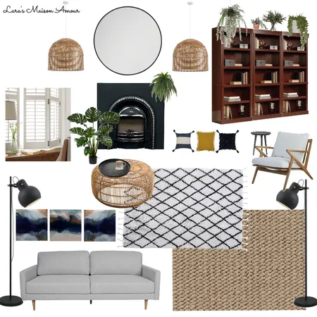 LMA- Laura's Living Room Interior Design Mood Board by Lara' Maison Amour on Style Sourcebook