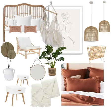 Main Bedroom Interior Design Mood Board by soph n co on Style Sourcebook