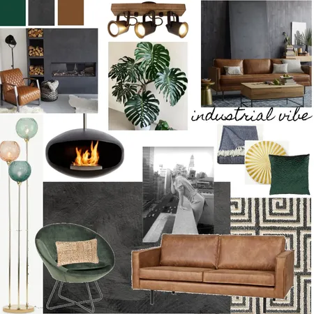 industrial vibe Interior Design Mood Board by cieracao on Style Sourcebook