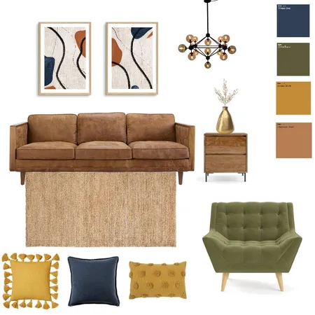 Art Deco Living Room Interior Design Mood Board by Lauren Hooligan on Style Sourcebook