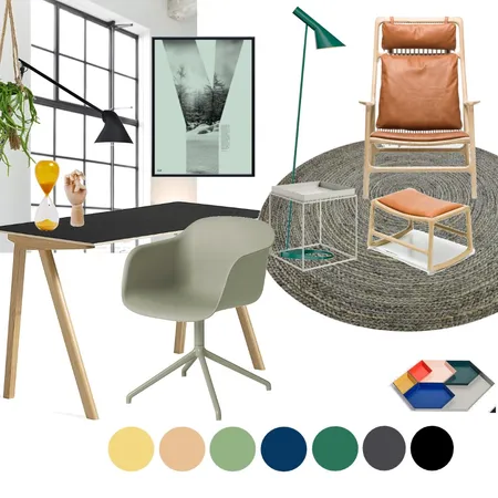 Home office Interior Design Mood Board by YafitD on Style Sourcebook