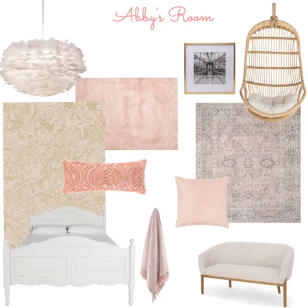 ABBY'S ROOM Interior Design Mood Board by staunton on Style Sourcebook