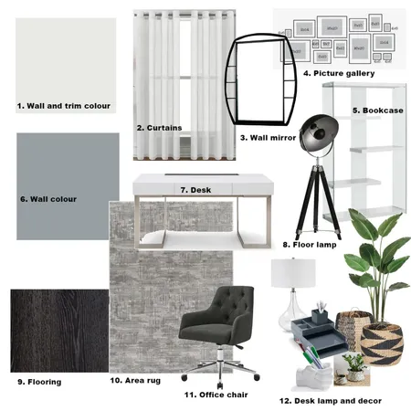 Module 9 Office Interior Design Mood Board by StacyKowalchuk on Style Sourcebook