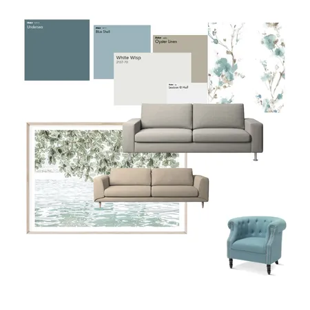 Monochromatic Interior Design Mood Board by TamaraK on Style Sourcebook