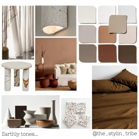 Earthly concept Interior Design Mood Board by The Stylin Tribe on Style Sourcebook